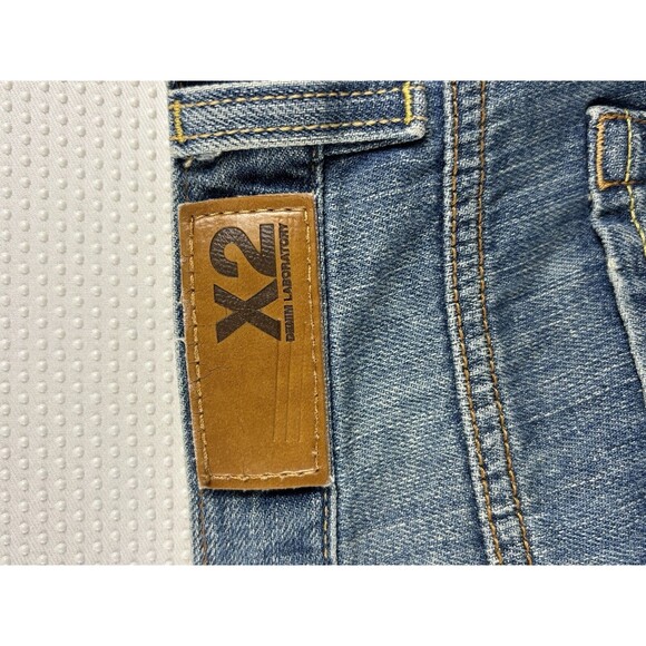 X2 Denim Laboratory Flare Wide Leg Jeans - Picture 6 of 9